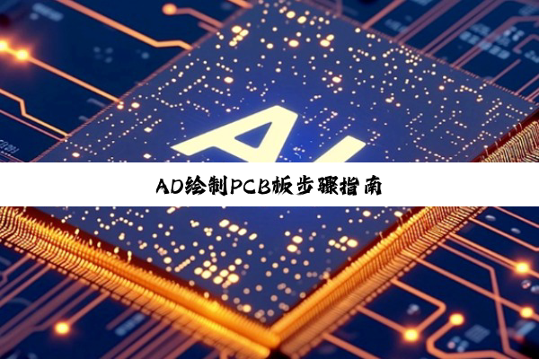 今日科普|AD绘制PCB板步骤指南